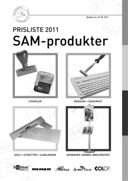 SAM-produkter