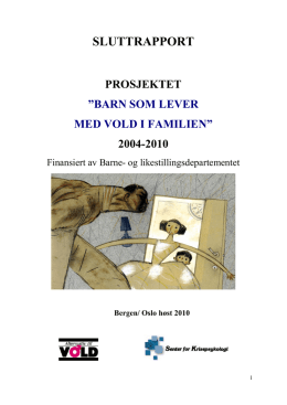 Sluttrapport ATV sfk Barneprosjektet 2004-2010