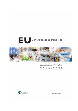 EU-Programoversikt 2014-2020