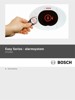 Easy Series - alarmsystem