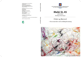 Meld. St. 45 (2012-2013)