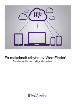 Norsk - WordFinder