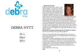 DEBRA NYTT - Debra Norge