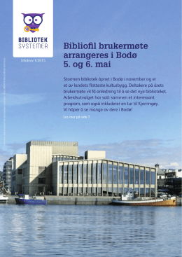 InfoBrev nr 1 2015 - Bibliotek