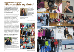 Fet menighetsblad nr. 2, 2013 - Kirkelig fellesråd for Fet og Dalen