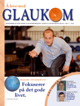 Glaukom 2010 2 - Norsk Glaukomforening