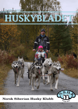 Huskybladet 3/2013 - Norsk Siberian Husky Klubb