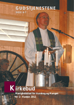 Kirkebud - Aurskog kirkelige fellesråd > Forside