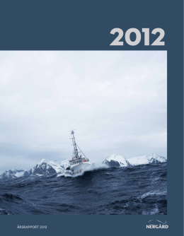 årsrapport 2012