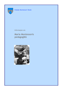 Last ned PDF - Drøbak Montessori skole