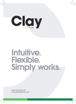 CLAY Hovedkatalog 2014