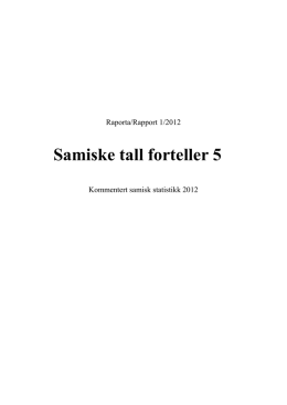 Samiske tall forteller 5