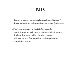 I - PALS - Palskonferansen