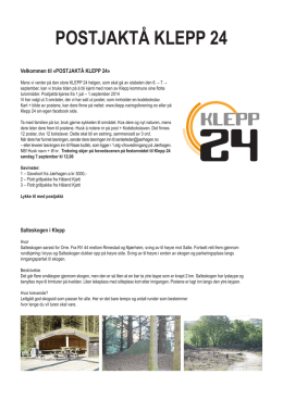 Postjaktå Klepp 24 (pdf) - Klepp