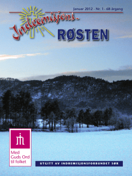 Røsten nr1_2012 - Audnastrand Leirsted