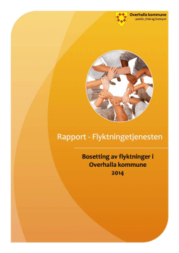 Rapport Flyktningetjenesten 2014