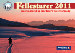 ellesturer 2011 - Kristiansund og Nordmøre Turistforening