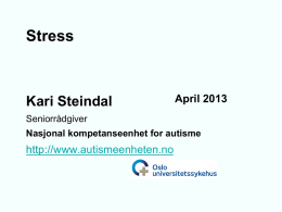 Stress» med Kari Steindal