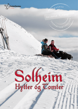 Tomtebrosjyre - Solheim Hytter og Tomter