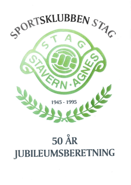 SKLUBBEN - Sportsklubben STAG