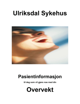 1 Ulriksdal Sykehus - Overvektskirurgi.no