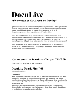 DocuLive releaseinfo og tilleggsmoduler.pdf