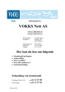 April 2012 - Vokks Nett