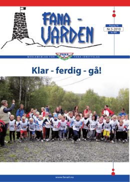 Klar - ferdig - g&aring;!