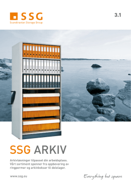 Katalog SSG Arkiv 3.1 NO