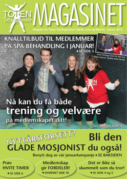 Magasinet TT Lena/Raufoss/Gjøvik Januar 2013