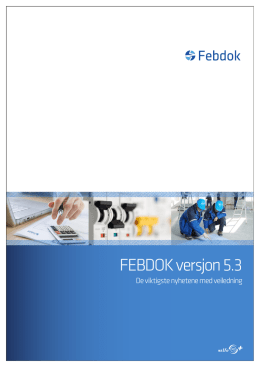 FEBDOK versjon 5.3