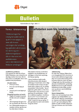Les omtale av Digni frå vårt arbeid i Senegal!