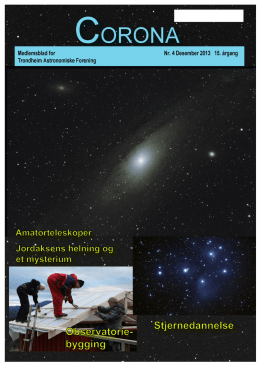 Corona 4 - Trondheim Astronomiske Forening