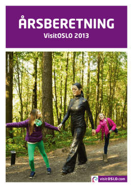 Årsberetning VisitOSLO 2013