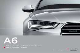 Audi A6 Limousine | A6 Avant | A6 allroad quattro Audi S6