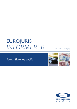 eurojuris informerer nr 1-2013