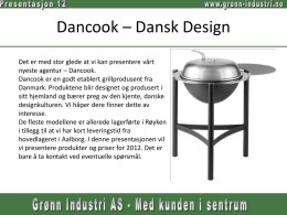 Dancook – Dansk Design