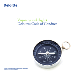 Deloitte Code of Conduct