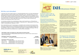 DiH/Hias snart akkreditert! Kontrakt mellom DiH og Hias for videre