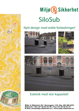 SiloSub - Miljø & Sikkerhet AS
