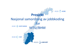 Per Arne Jørgensen – MTF Presentasjon