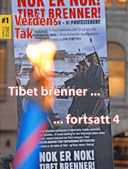 Verdens Tak 1-2012.pdf - Den norske TIBET