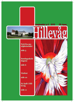Nr. 2. 2013 - Hillevåg menighet