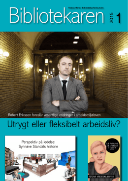 Bibliotekaren 2015-01 - Bibliotekarforbundet