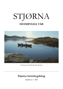 rshefte 2011.pdf - Stjørna Heimbygdslag