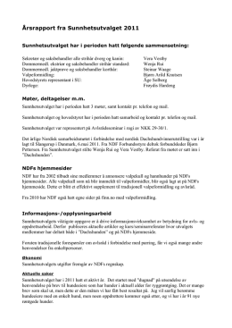 2011 - Norske Dachshundklubbers forbund