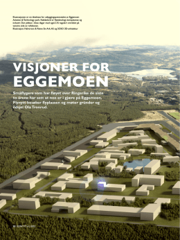 Visjoner for Eggemoen - Tronrud Engineering As