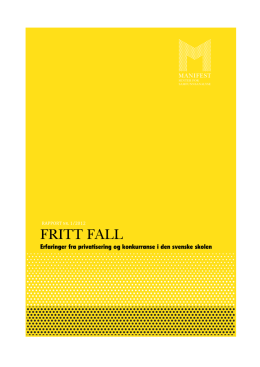 FRITT FALL - Manifest Analyse