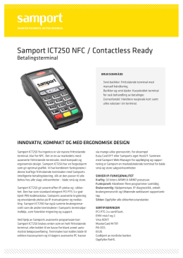 Samport ICT250 NFC / Contactless Ready