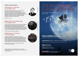 Filmkonserten - program - Stavanger Symfoniorkester